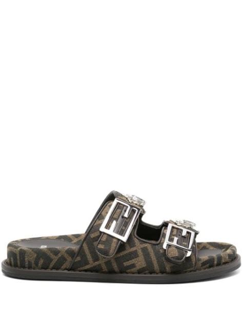 cheap fendi flip flops|fendi slides on sale.